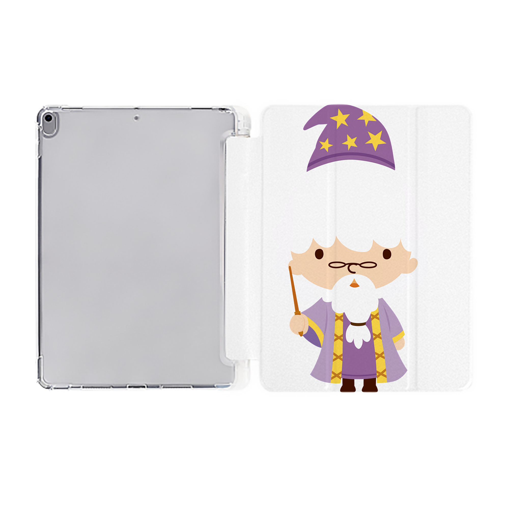 （画像用） Harry Potter ハリー・ポッターシリーズ IPad ケース ペン収納付き 三つ折りスタンド PUレザー×シリコン 対応機種9.5/10.5/10.9インチ